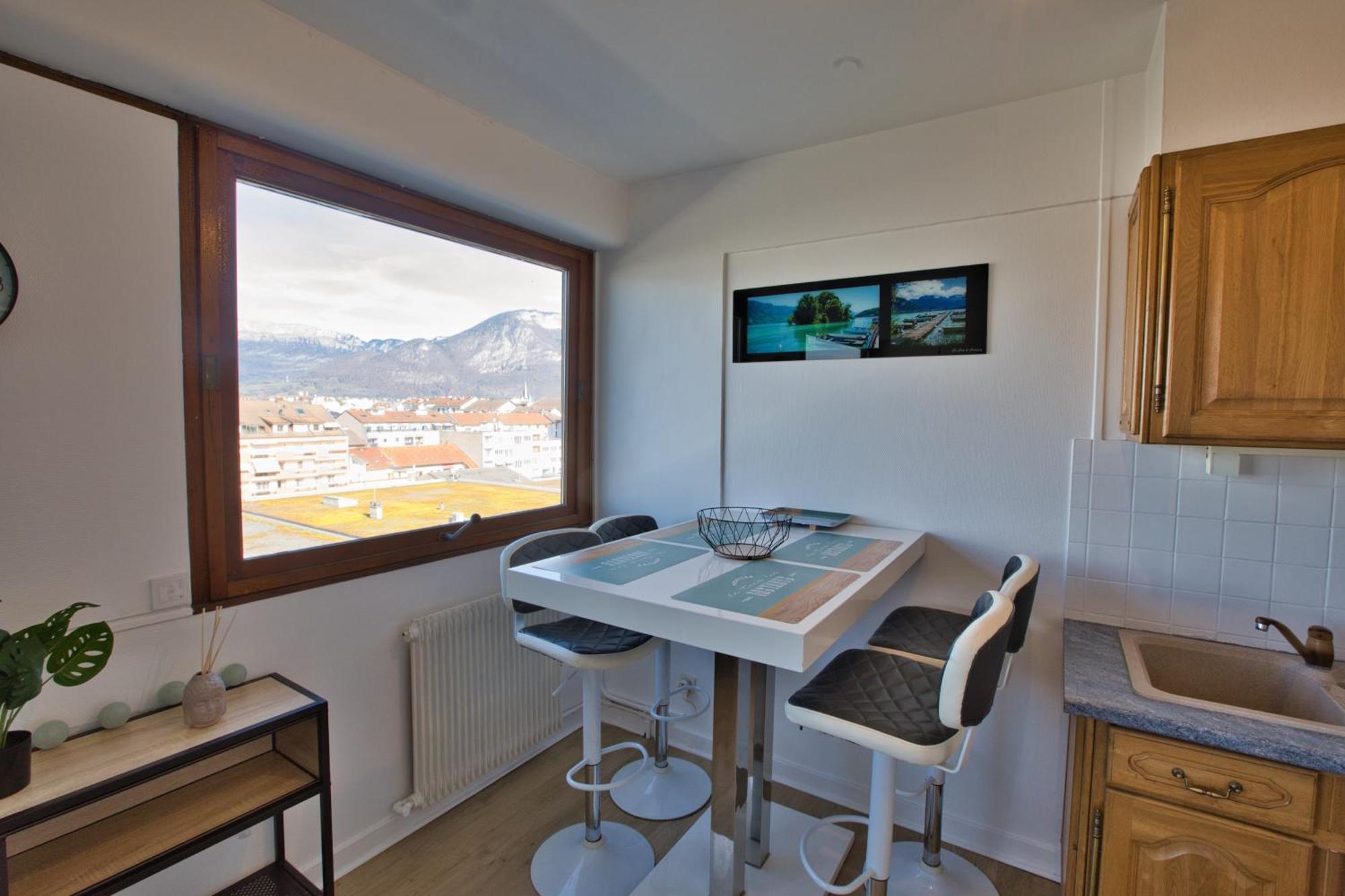 شقة Le Sommet Citadin Avec Vue آنسي المظهر الخارجي الصورة